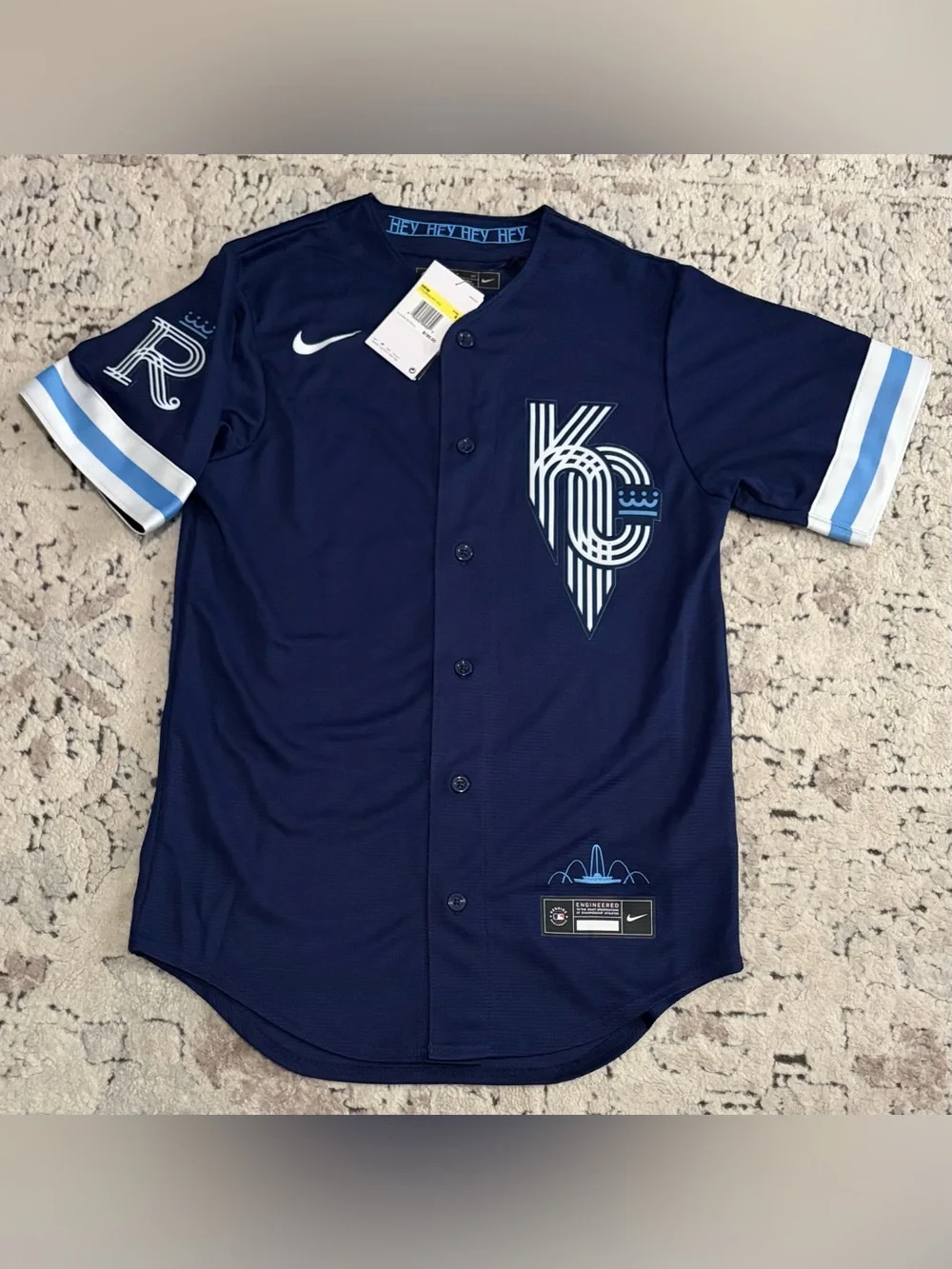 $160 Nike Kansas City Royals Salvador Perez #13 City Connect Jersey Men’s Sz: S